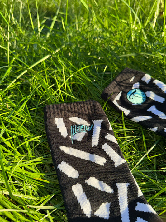 Tee Box Socks - Black